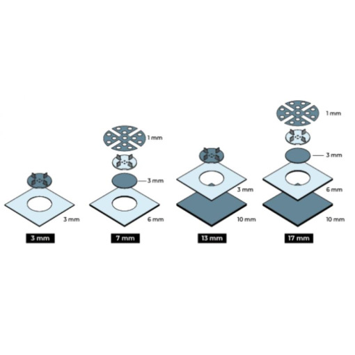 Croisillon 3mm à poser