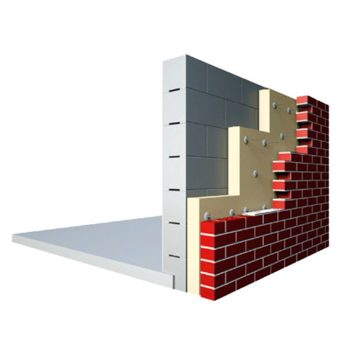 XPS N W E - TW 2500X600X80 Paquet 7,50m² 5 pièces