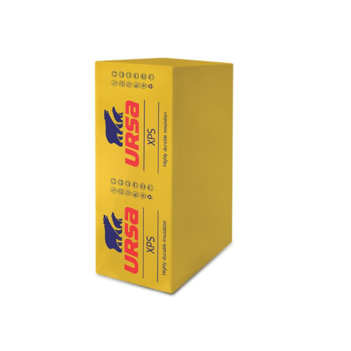 XPS N W-E TW 2500X600X100 Paquet 6m² 4 pièces URSA