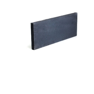 Bordure 100x40x6 noir
